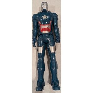 Marvel Iron Patriot Action Figure Iron Man 3 Titan Hero Series 12 Inch Hasbro